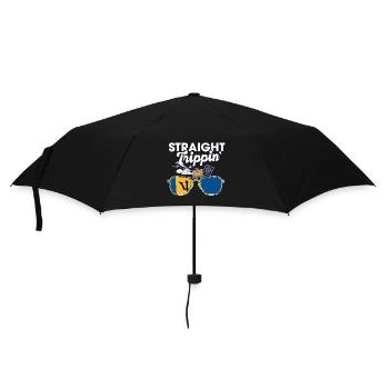 Straight Trippin' Barbados Vacances Tour Voyage - Parapluie standard - noir - Devant