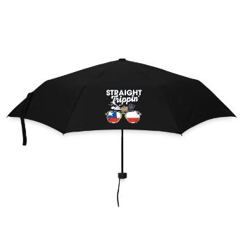 Straight Trippin' Chile Vacation Tour Travel Trip - Regenschirm (klein) - Schwarz - Vorne