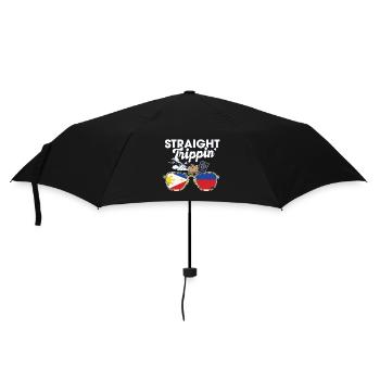 Voyage de vacances aux Philippines - Parapluie standard - noir - Devant