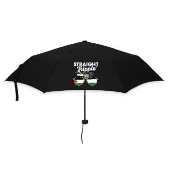 Straight Trippin' Palestine Vacances Tour Voyage - Parapluie standard - noir - Devant