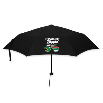 Straight Trippin' South Africa Vacation Tour - Regenschirm (klein) - Schwarz - Vorne
