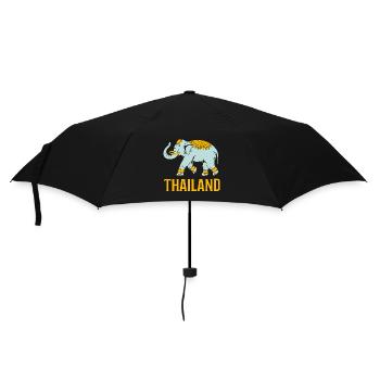 Thaïlande - Parapluie standard - noir - Devant