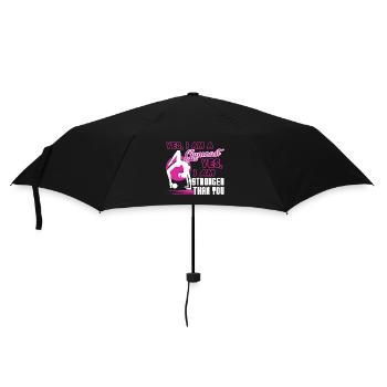 Gymnast I am A Gymnast I am Stronger Than You - Umbrella (small) - black - Front