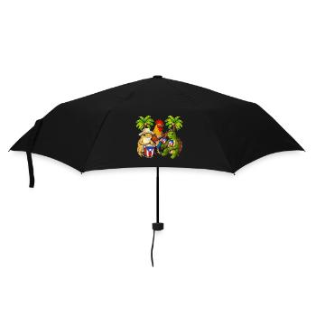 Puerto Rico Fiesta - Umbrella (small) - black - Front