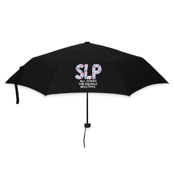 Orthophoniste Orthophonie Orthophonie - Parapluie standard - noir - Devant