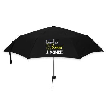 Boxe love - idee cadeau boxeur - Parapluie standard - noir - Devant