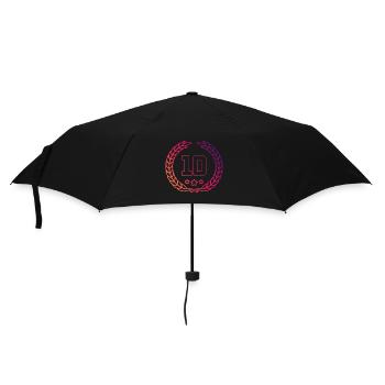 Couronne de 10 chiffres - Parapluie standard - noir - Devant