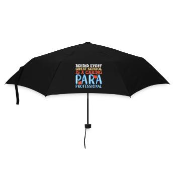 Paraprofessional - Umbrella (small) - black - Front