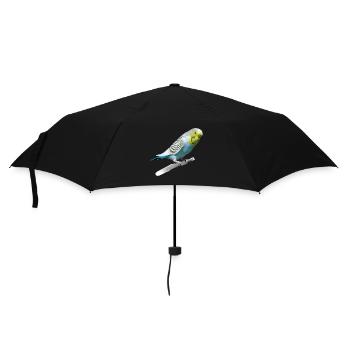 Sweet budgerigar - Umbrella (small) - black - Front