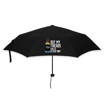 Fier allié LGBT J’aime mon Bourbon Straight LGBTQ - Parapluie standard - noir - Devant