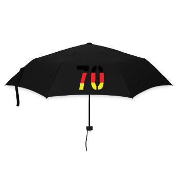 70 number symbol Germany - Umbrella (small) - black - Front