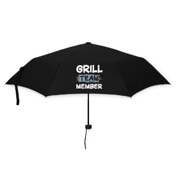Grill Team - Regenschirm (klein) - Schwarz - Vorne