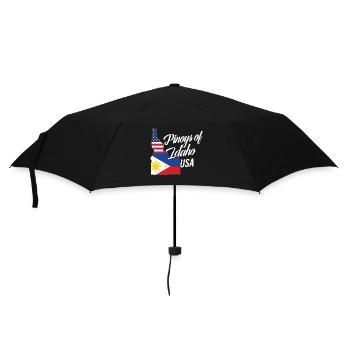 Les Philippins de l’Idaho conçoivent pour Proud Fil-Ams - Parapluie standard - noir - Devant