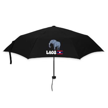 Laos Lao Drapeau Laotien éléphant Lao I cadeau - Parapluie standard - noir - Devant