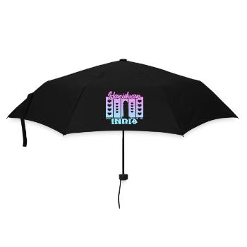 Haridwar India Sunset - Umbrella (small) - black - Front