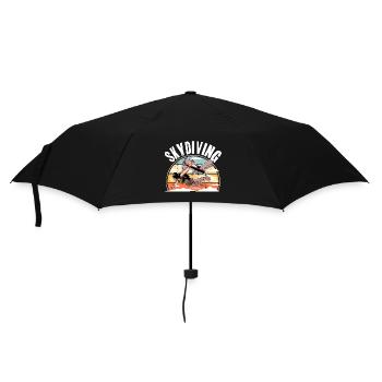 Skydiving Parachuting Parachute - Umbrella (small) - black - Front