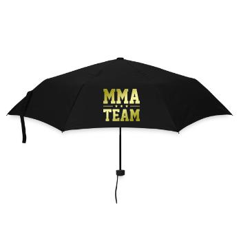 Mma Team - Regenschirm (klein) - Schwarz - Vorne