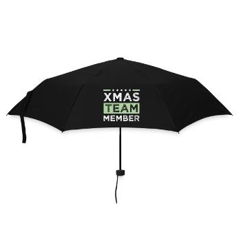 L’équipe de Noël - Parapluie standard - noir - Devant