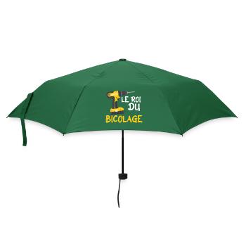 Le Roi Du Bricolage C'est Papy Bricoleur - Parapluie standard - vert bouteille - Devant