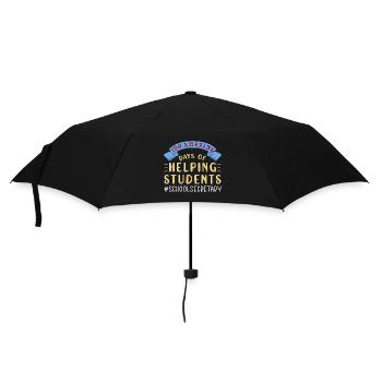 100 Days Of School - Umbrella (small) - black - Front