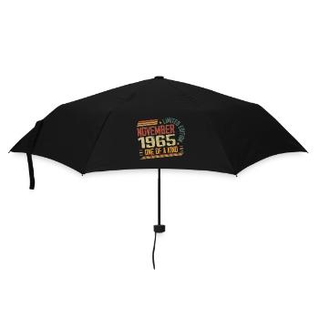Awesome Since November 1965 Birthday Gift - Umbrella (small) - black - Front