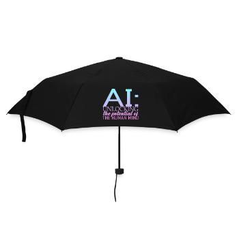 Intelligence artificielle Deep Learning - Parapluie standard - noir - Devant