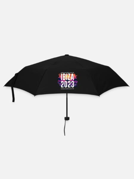 Ibiza 2023 - Umbrella (small) - black