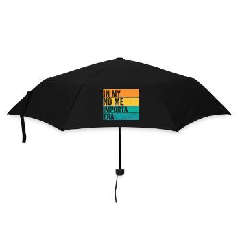 Dans mon ère No Me Importa, je m’en fous rétro drôle - Parapluie standard - noir - Devant