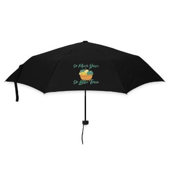 So viel Garn so wenig Zeit Häkeln - Regenschirm (klein) - Schwarz - Vorne