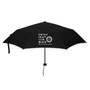 Filmmaker Director Film Producer Cinematographer - Umbrella (small) - black - Front