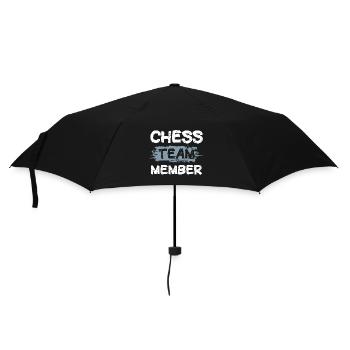 Chess Team - Umbrella (small) - black - Front