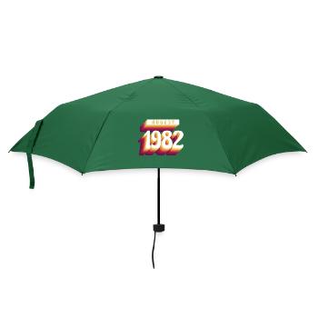 Août 1982 - Cadeau du 40e anniversaire. Génial. - Parapluie standard - vert bouteille - Devant