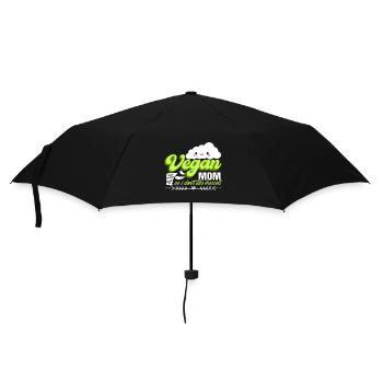 Citation humoristique sur le brocoli des végétariens - Parapluie standard - noir - Devant