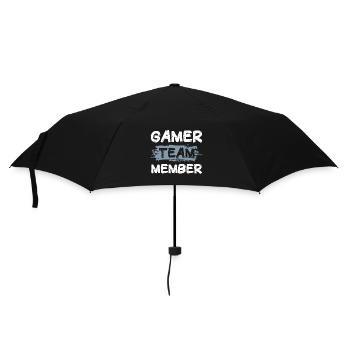 L’équipe des joueurs - Parapluie standard - noir - Devant
