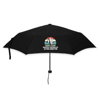 Writer Producer Actor Director Film Maker Movie - Umbrella (small) - black - Front