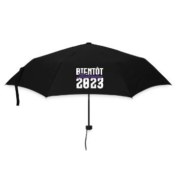 Cadeau Annonce grossesse bientôt Marraine 2023. - Parapluie standard - noir - Devant