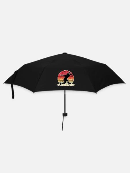 Tischtennis - Regenschirm (klein) - Schwarz