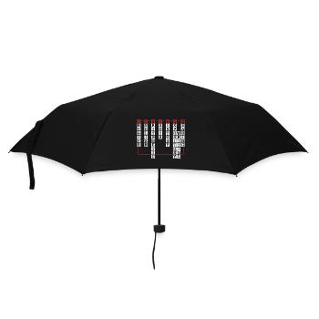 Elementary School Teacher - Umbrella (small) - black - Front