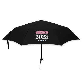 Greece 2023 - Umbrella (small) - black - Front