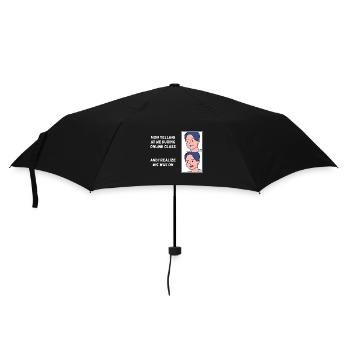Conception de cours en ligne pour les jeunes fiers Pinoys - Parapluie standard - noir - Devant