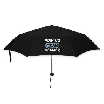 Fishing Team - Umbrella (small) - black - Front