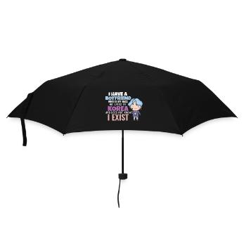 J’ai un petit ami Kpop Idol Fan K Drama Lover I - Parapluie standard - noir - Devant