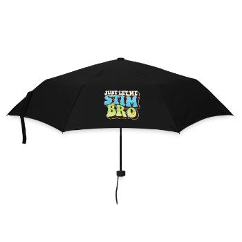 Autism Awareness Just Let Me Stim Bro Love - Regenschirm (klein) - Schwarz - Vorne