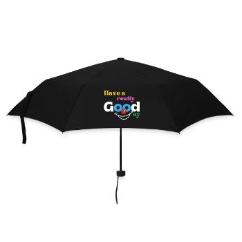 Bonne journée - Parapluie standard - noir - Devant
