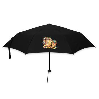 Tabla Geometric - Umbrella (small) - black - Front