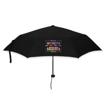 Premium Azubine - Regenschirm (klein) - Schwarz - Vorne