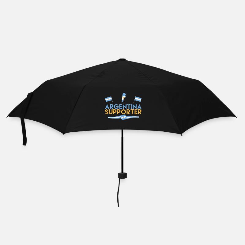 fan de Argentina supporter. Supporter d'argentine. - Parapluie standard - noir