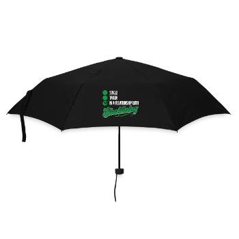 Slacklining In A Relationship With Blacklining - Umbrella (small) - black - Front