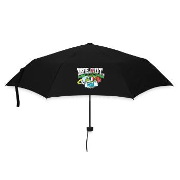 Nous voyageons en France en famille - Parapluie standard - noir - Devant