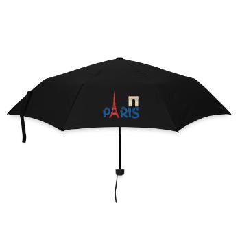 PARIS - Parapluie standard - noir - Devant